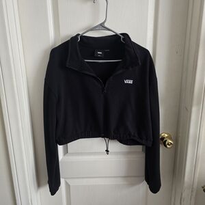 Vans Women's Black Cropped Top